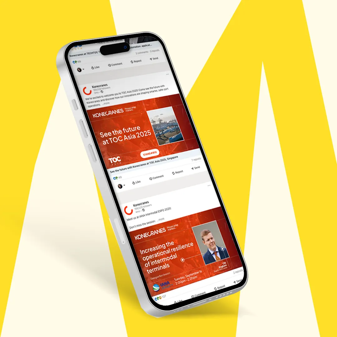 Konecranes - Maailmanluokan lanseeraus
